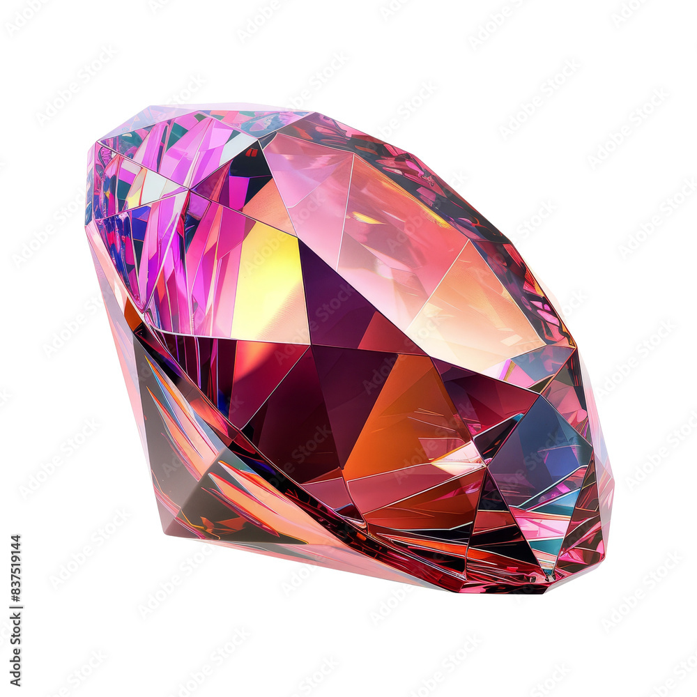 Vibrant and multi-colored crystal gem with faceted surfaces, captured in high resolution. Perfect for designs, backgrounds, and creative projects. Vibrant and multi-colored crystal gem with faceted surfaces, captured in high resolution. Perfect for designs, backgrounds, and creative projects.