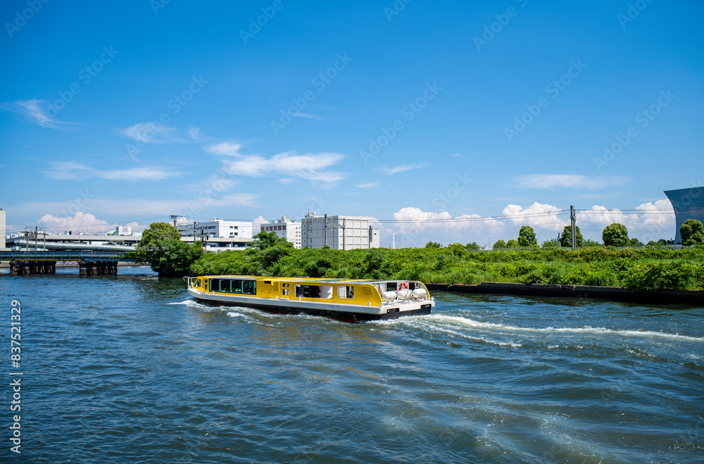 Obraz premium 横浜 新港パークの風景
