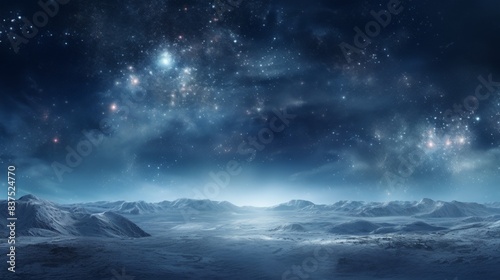 Digital Starry Snow 
