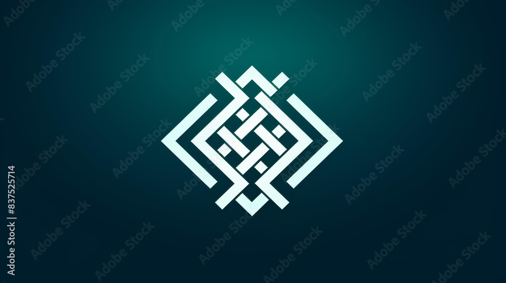 Chic and contemporary Celtic knot texture illustration with clean lines and vibrant colors. Chic and contemporary Celtic knot texture illustration with clean lines and vibrant colors.