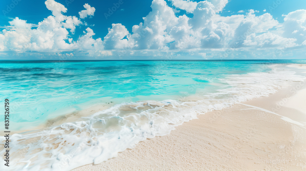 Obraz premium beach with blue sky