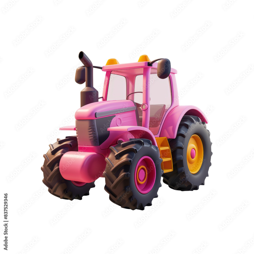 Obraz premium tractor icon png