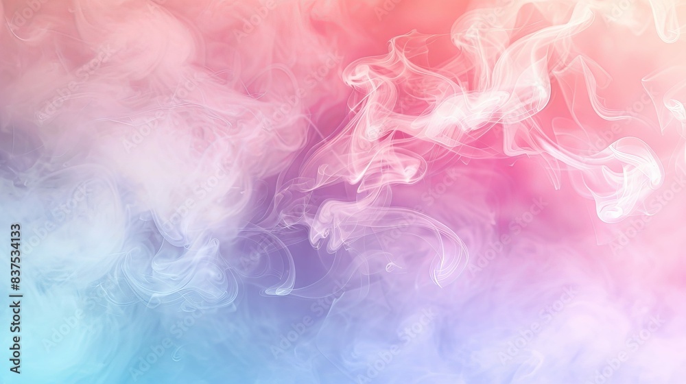 A colorful background with smoke and steam A colorful background with smoke and steam