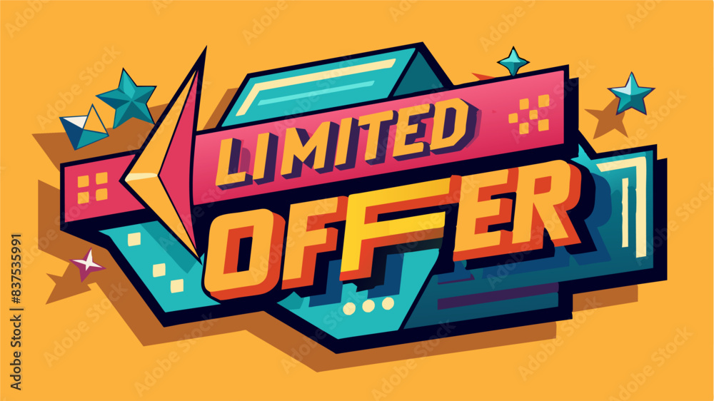 Fototapeta premium Limited Offer Banner