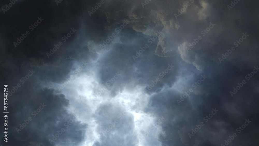 The Dynamics of Severe Weather, 4k video background The Dynamics of Severe Weather, 4k video background