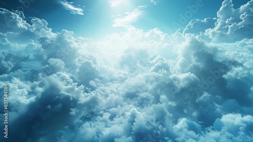 Serene and Dramatic Cloud Landscape for Stunning Backgrounds