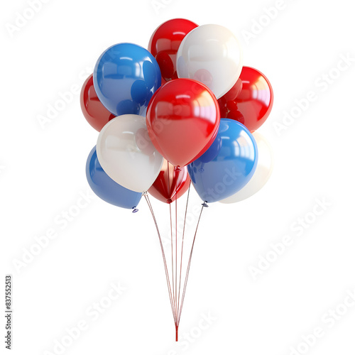 Festive Patriotic Balloon Bouquet