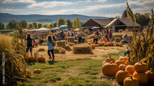 Local festivals that celebrate the harvest season with activities like hayrides, craft fairs, and food tastings, Photo shoot, Natural light day