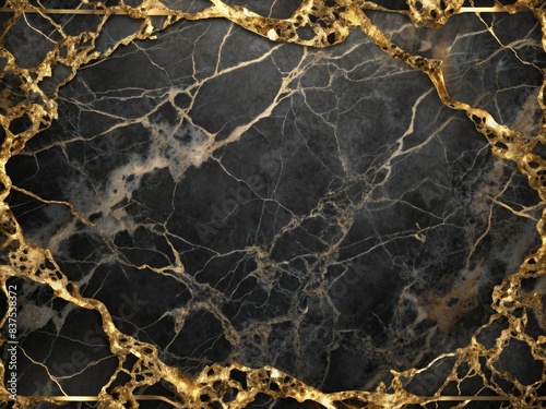Textured black marble background with gold and white patterns  marble  black  texture  gold  white  pattern  natural  dark gray  background  elegant  luxury  design  abstract  stone  shiny
