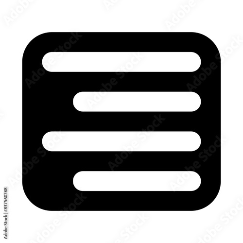alignments right line ui icon