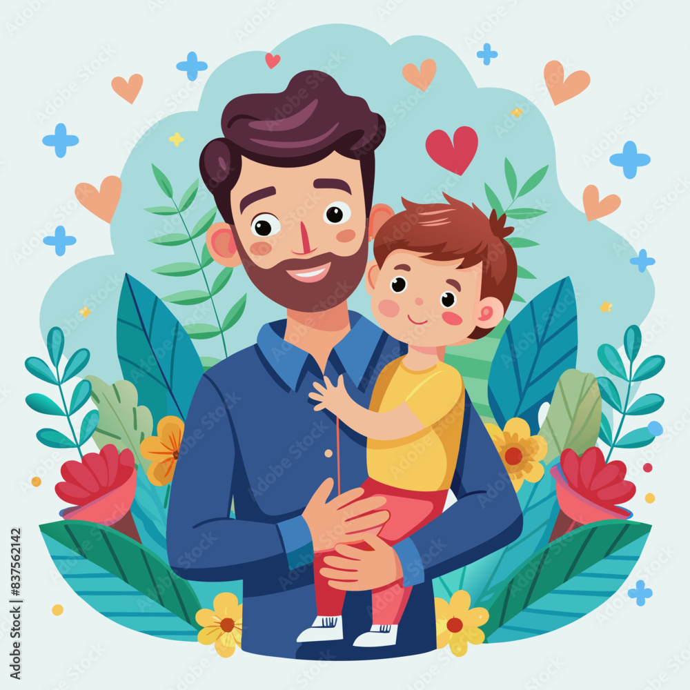 happy father's day illustration
happy father's day illustration