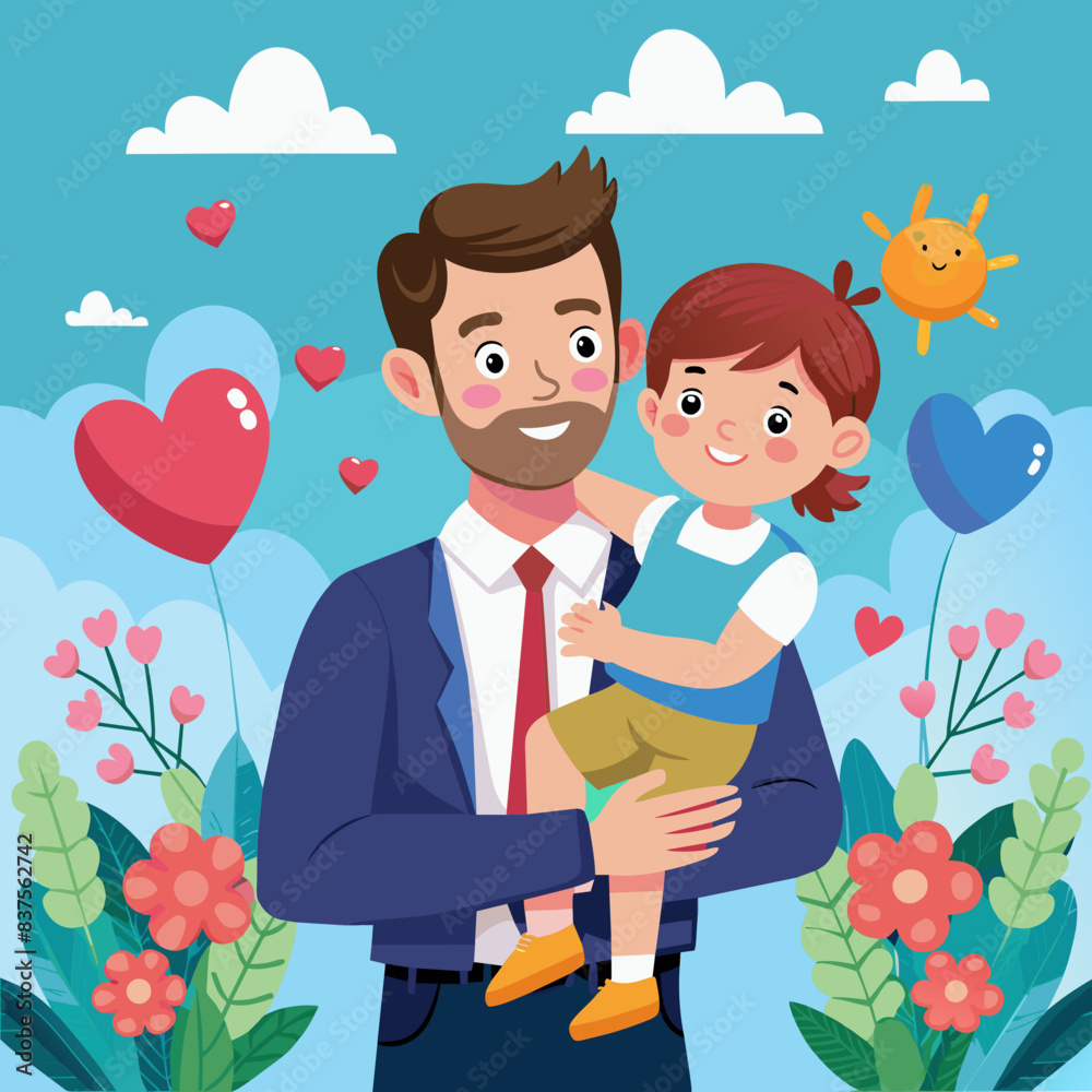 happy father's day illustration
happy father's day illustration