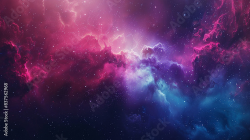 Colorful space galaxy cloud nebula. Starry night cosmos. Universe science astronomy. Supernova background wallpaper.