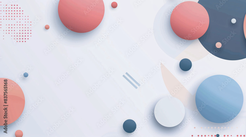 aesthetic wallpaper showcasing various shape, with colorful tcircle, dots, and geometrical shape suitable for copy space presentation aesthetic wallpaper showcasing various shape, with colorful tcircle, dots, and geometrical shape suitable for copy space presentation