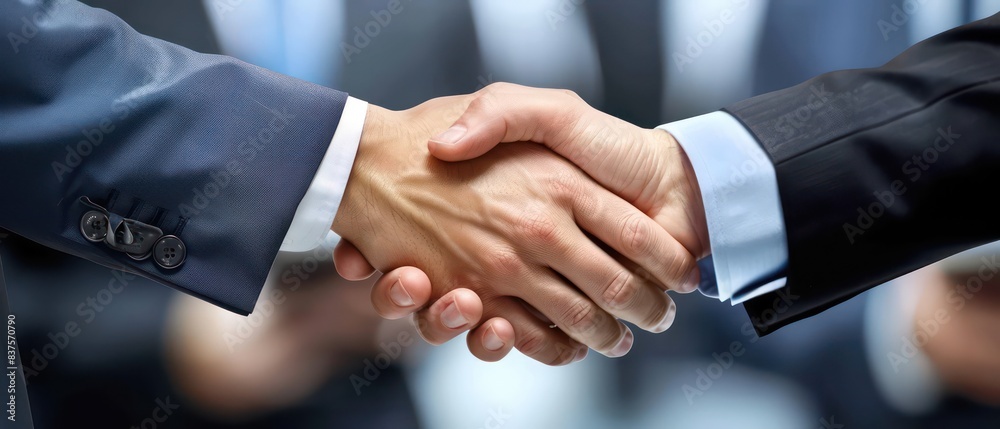 business man make a deal with a handshake of professionals engaged collaboration, business man make a deal with a handshake of professionals engaged collaboration,