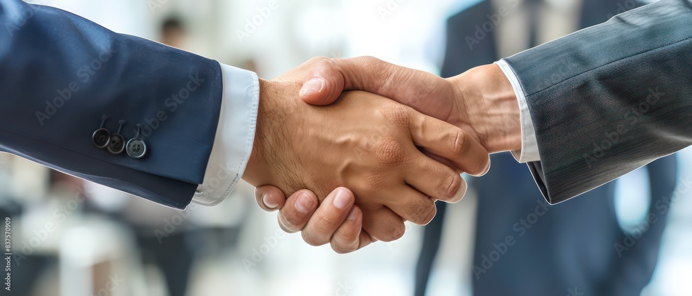 business man make a deal with a handshake of professionals engaged collaboration, business man make a deal with a handshake of professionals engaged collaboration,