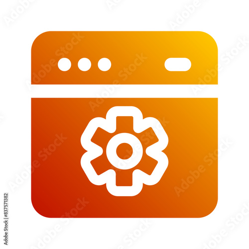 optimization gradient icon