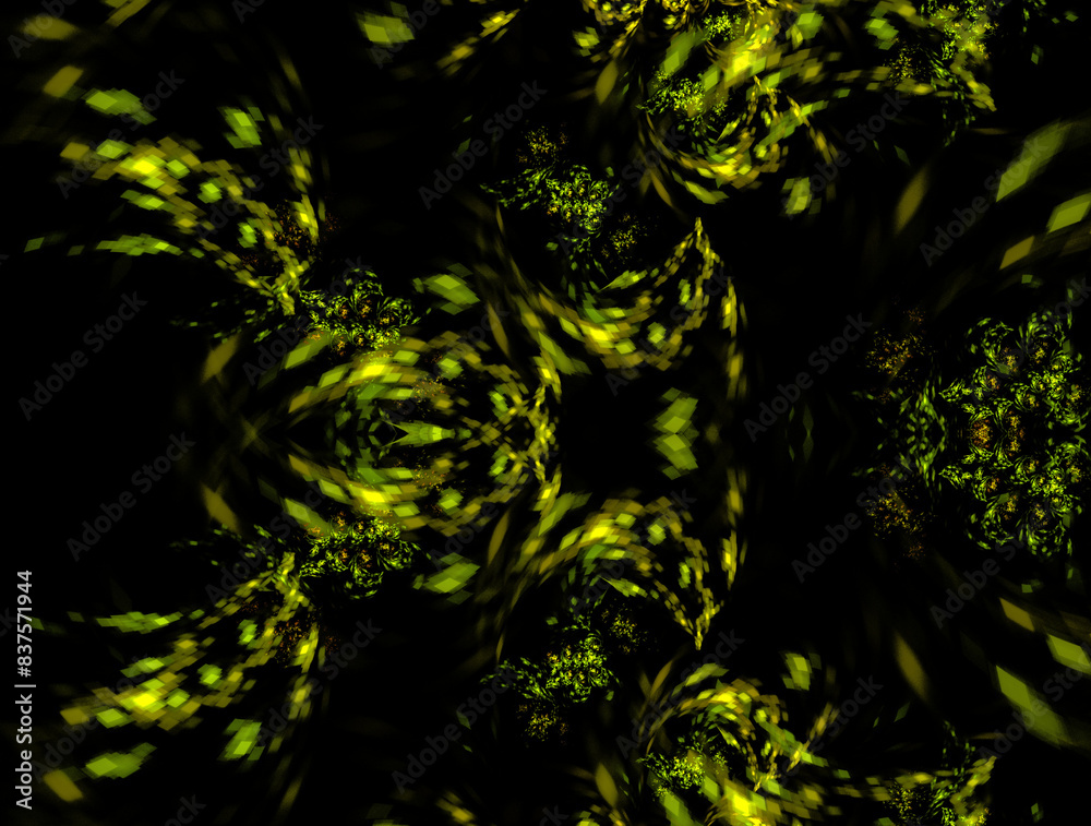 Fototapeta premium Imaginatory fractal abstract background Image