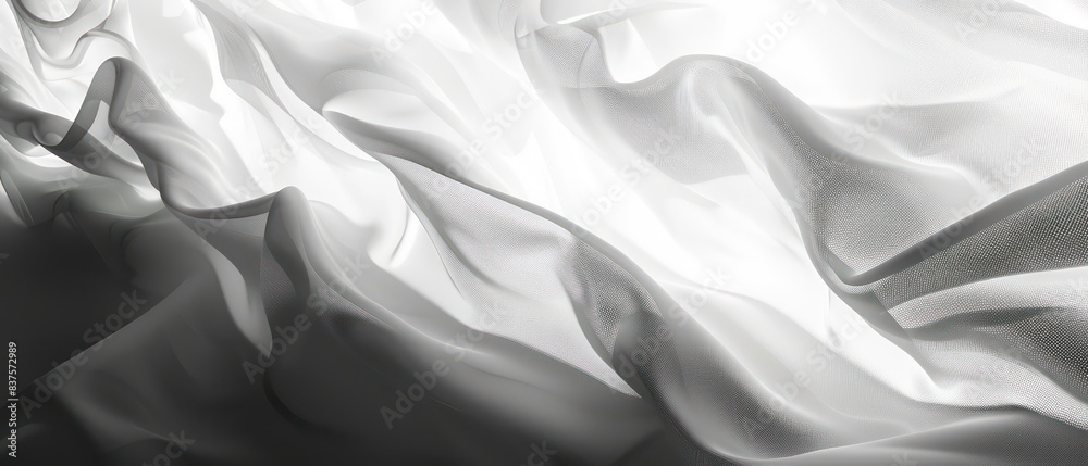 dark white abstract moving smoothed lines with futuristic glowing effect dark white abstract moving smoothed lines with futuristic glowing effect