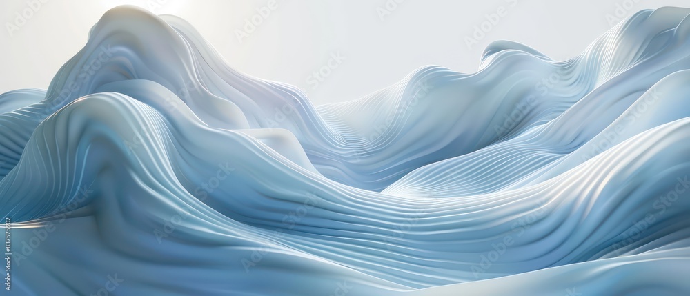 light blue moving smoothed lines with abstract futuristic glowing effect light blue moving smoothed lines with abstract futuristic glowing effect
