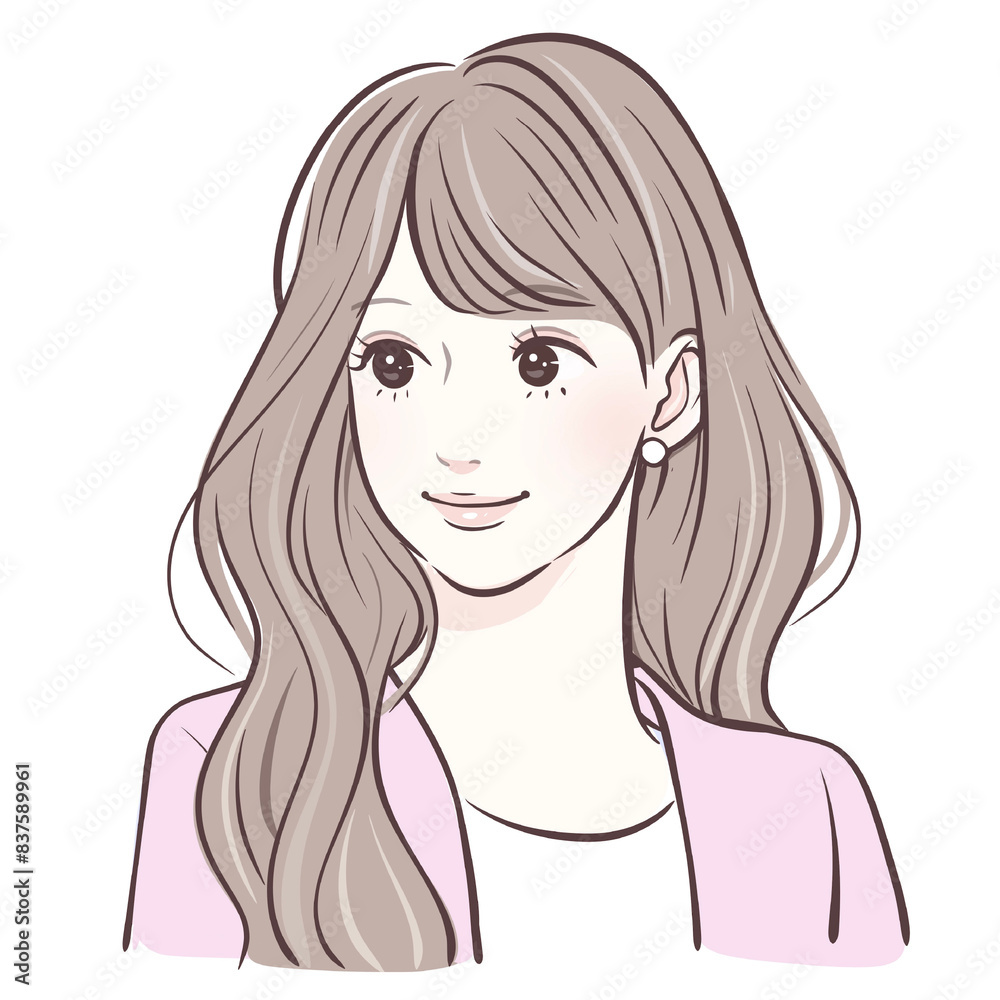 女性・女の子のイラスト素材