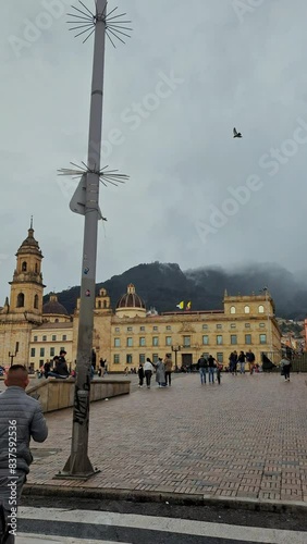 Zona de la candelaria y san Victorino de Bogotá photo