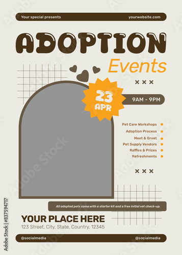 Pet Adoption Flyer