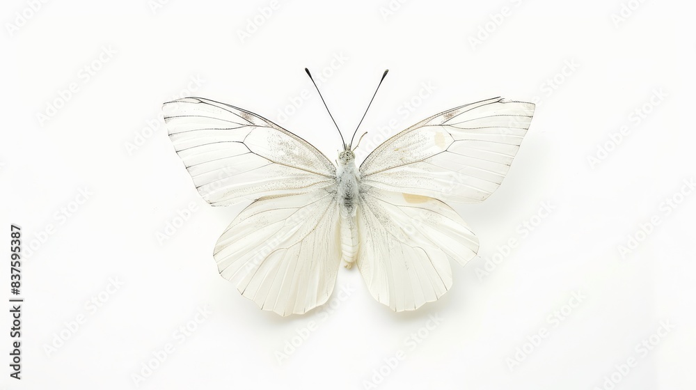 butterfly on white butterfly on white