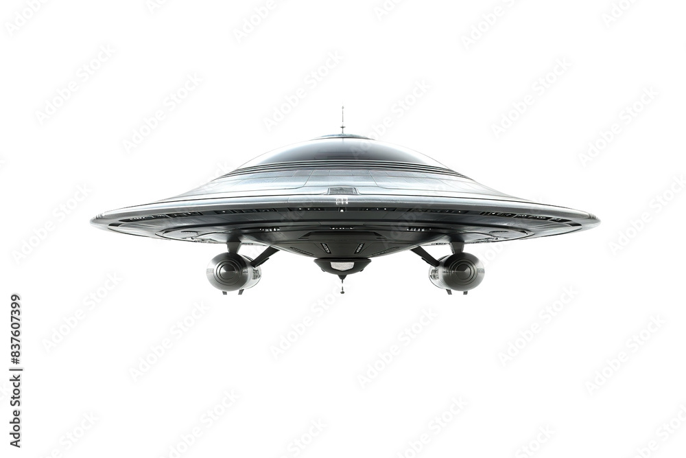 Cosmic UFO Isolated on Transparent Background Cosmic UFO Isolated on Transparent Background