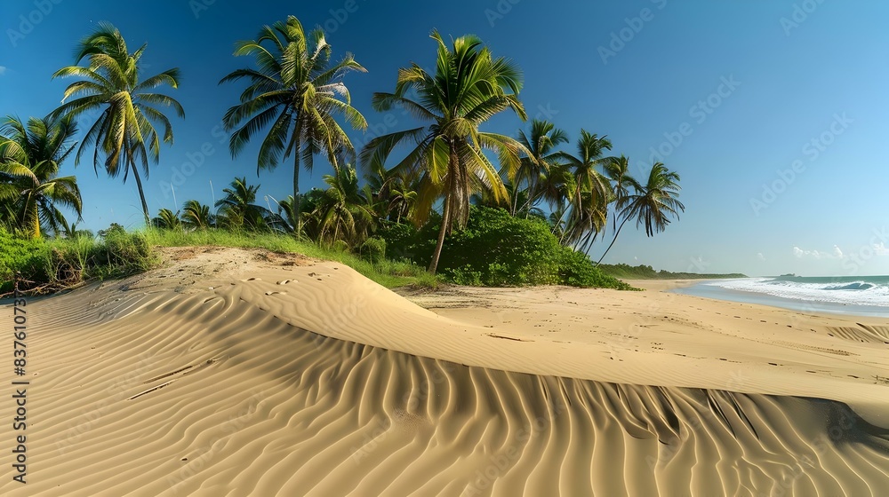Obraz premium Sandy beaches dunes image