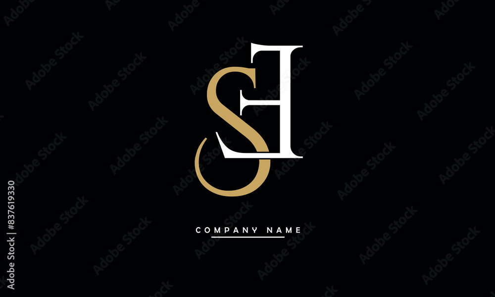 ES, SE, E, S Abstract Letters Logo Monogram ES, SE, E, S Abstract Letters Logo Monogram