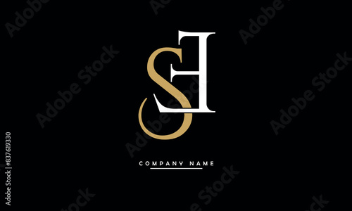 ES, SE, E, S Abstract Letters Logo Monogram