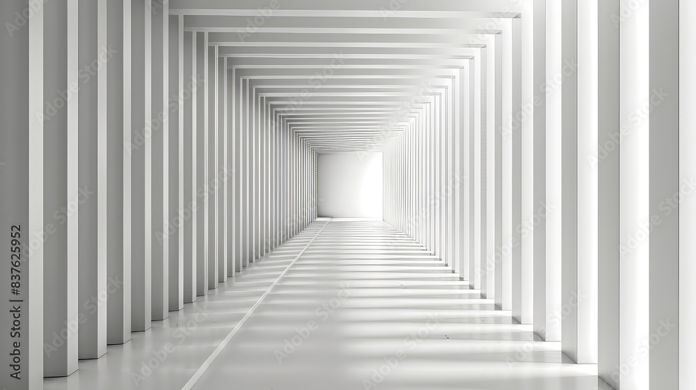 White Frames Symmetrical Lines White Frames Symmetrical Lines