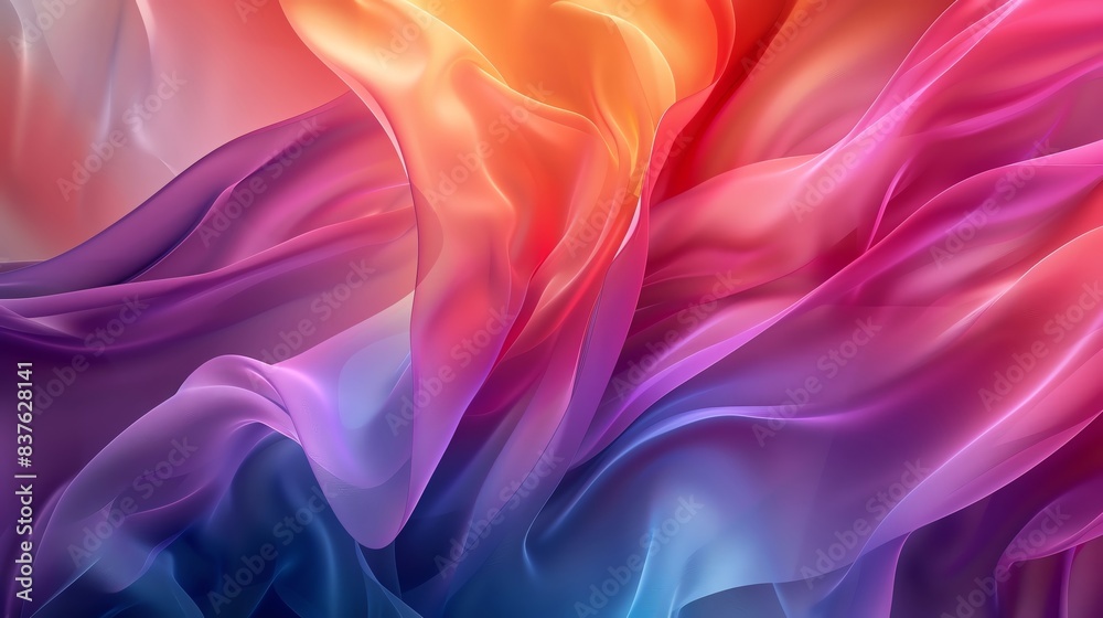 an abstract digital artwork featuring smooth, flowing shapes that resemble draped fabric in motion an abstract digital artwork featuring smooth, flowing shapes that resemble draped fabric in motion