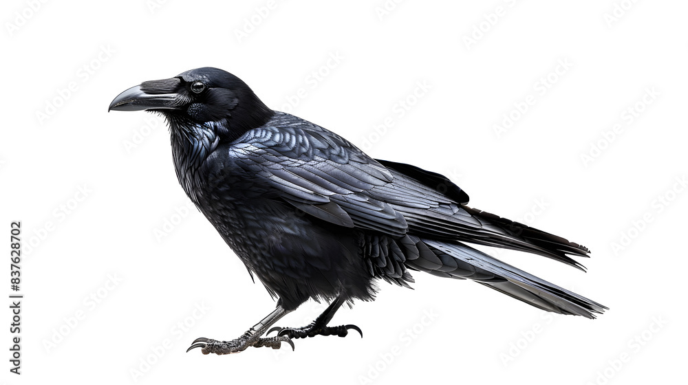 Fototapeta premium crow, transparent picture