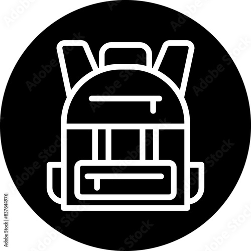 Backpack Icon Style