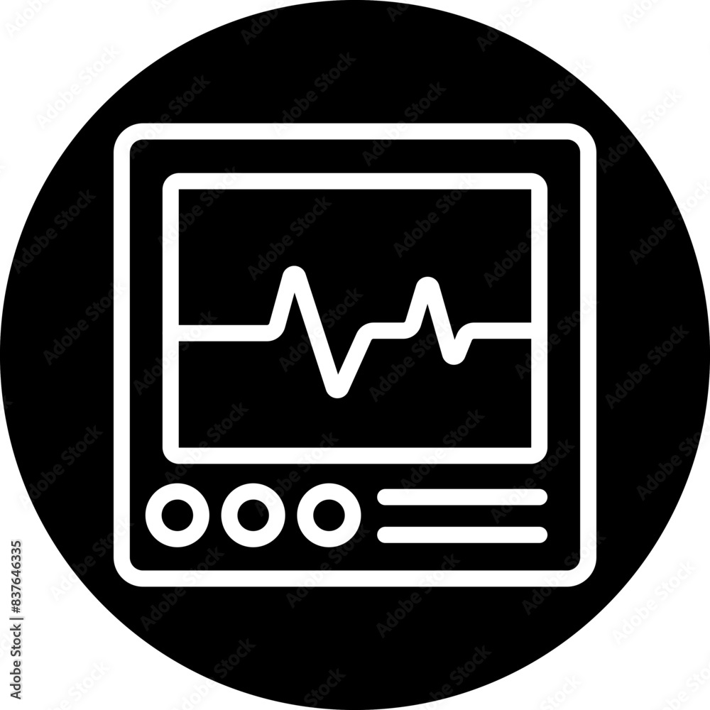 Cardiology Icon Style Cardiology Icon Style