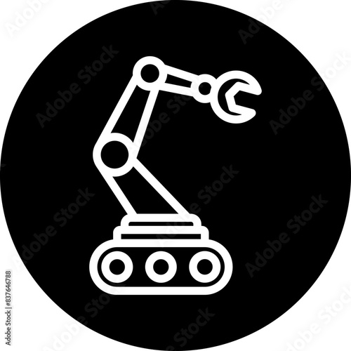Autonomous Robotics Icon Style