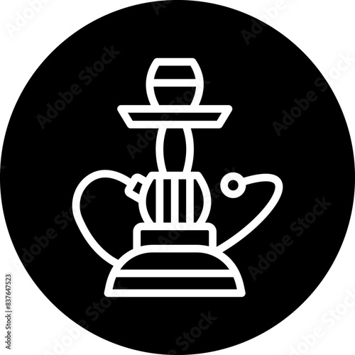 Hookah Icon Style