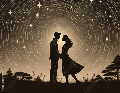 The perfect couple under the Stars photo