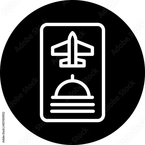 Digital Inflight Menu Icon Style