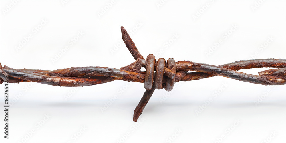  a twisted rope with a dark brown color, made of a material that looks like dried twigs or branches.