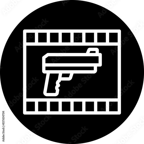 Action Film Icon Style