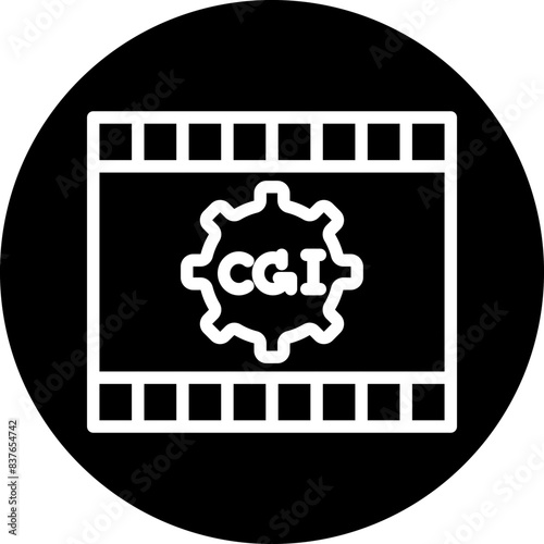 CGI Film Icon Style