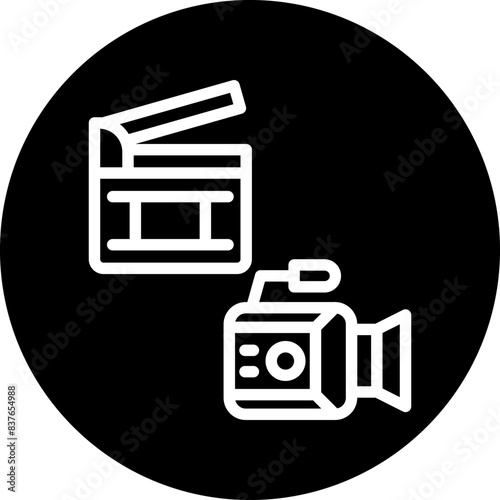 Film Set Icon Style