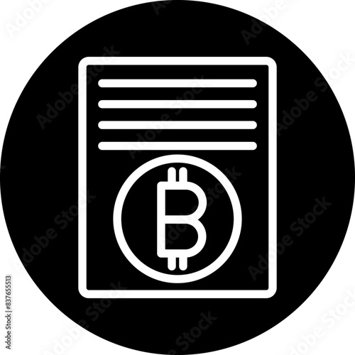 Digital Ledger Icon Style