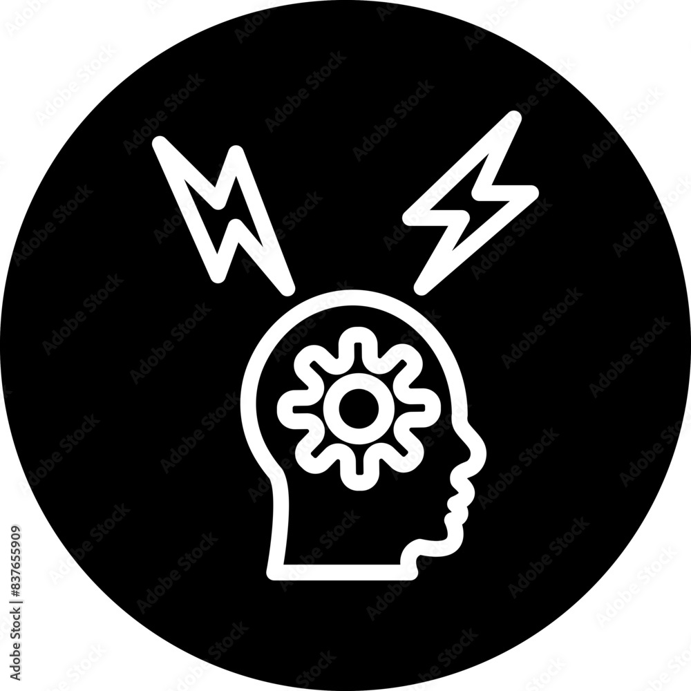 Stress Management Icon Style Stress Management Icon Style