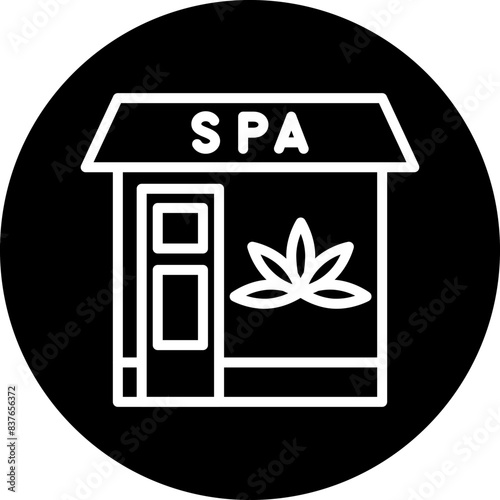 Spa Center Icon Style