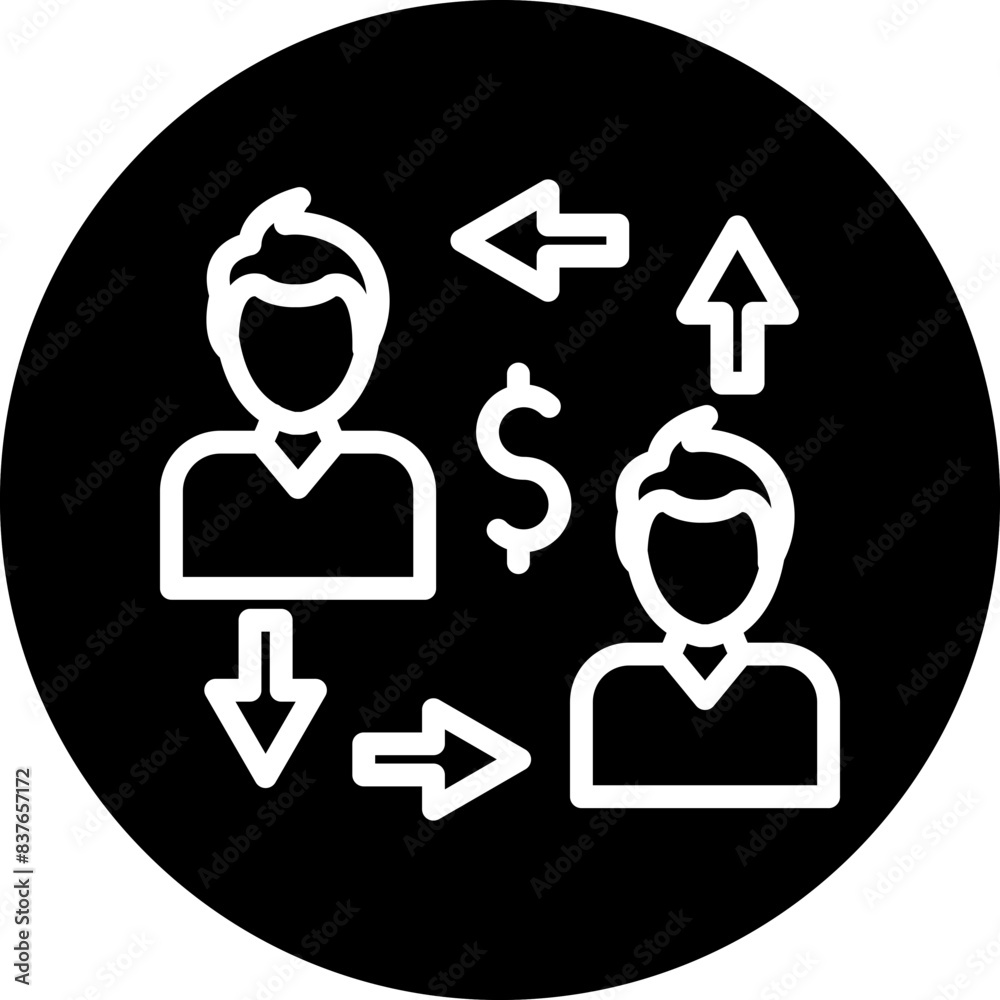 Complex Sales Icon Style Complex Sales Icon Style