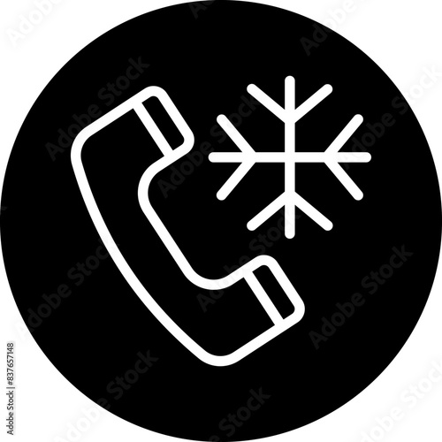 Cold Calling Icon Style